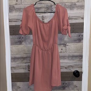Off the shoulder dress